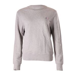 Ami Paris Crewneck Sweatshirt in Gray Cotton